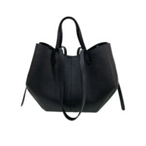 Модел Belissima &ndash; 100% Естествена кожа &ndash; черна - кожени чанти, Италия