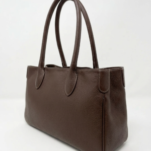 Дамска чанта BRIANNI тъмно кафява ПРОИЗВЕДЕНА В ИТАЛИЯ - кожени чанти, Италия