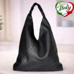 Дамска чанта TOPOLINO черна ПРОИЗВЕДЕНА В ИТАЛИЯ - кожени чанти, Италия