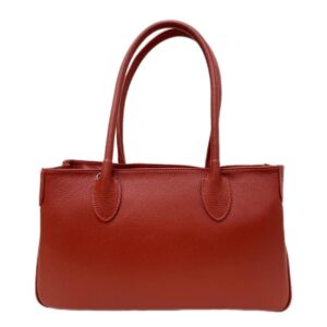 Дамска чанта BRIANNI оранжева ПРОИЗВЕДЕНА В ИТАЛИЯ - кожени чанти, Италия