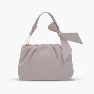 Дамска чанта Graziosa бежова ПРОИЗВЕДЕНА В ИТАЛИЯ - кожени чанти, Италия