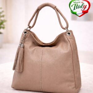 Дамска чанта FIDELIA - кожени чанти, Италия