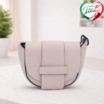 Дамсак чанта LOLLA бяла - кожени чанти, Италия