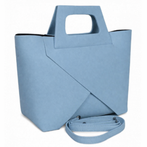 Дамска чанта Ornella синя - кожени чанти, Италия