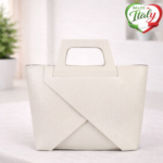 Дамска чанта ORNELLA пудра - кожени чанти, Италия