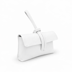 Дамска чанта Picollino бяла - кожени чанти, Италия