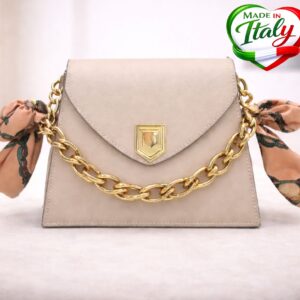 Дамска чанта CANNINA - кожени чанти, Италия