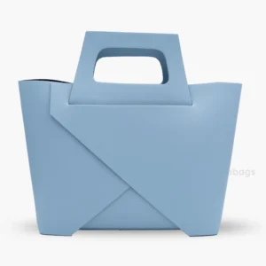 Дамска чанта Ornella синя - кожени чанти, Италия