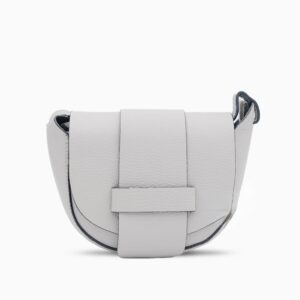 Дамсак чанта LOLLA бяла - кожени чанти, Италия