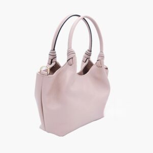 Даска чанта Arabella пудра - кожени чанти, Италия