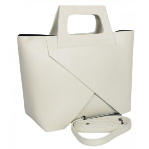 Дамска чанта ORNELLA пудра - кожени чанти, Италия